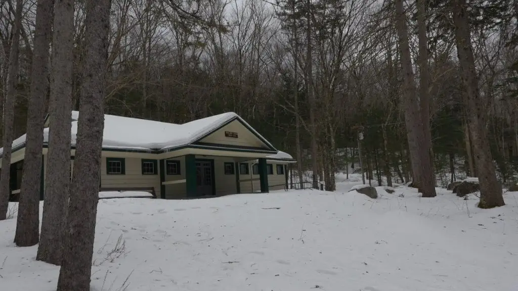 Boulder Cabin, Flume Gorge NH