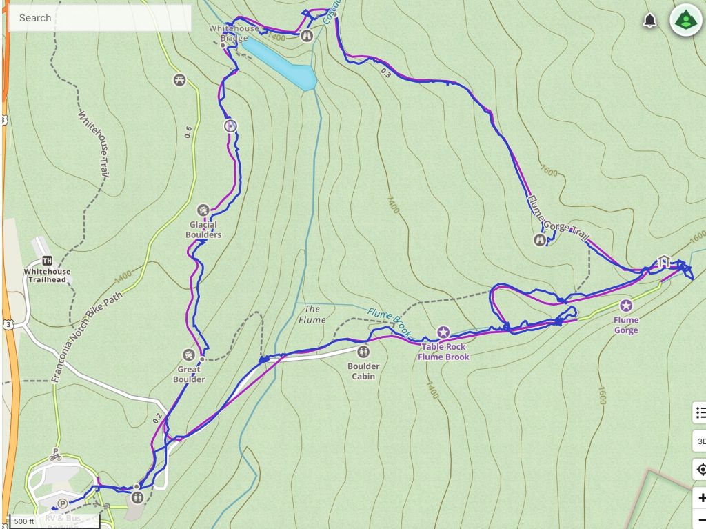 Explore Flume Gorge Loop in NH’s Frozen Wonderland