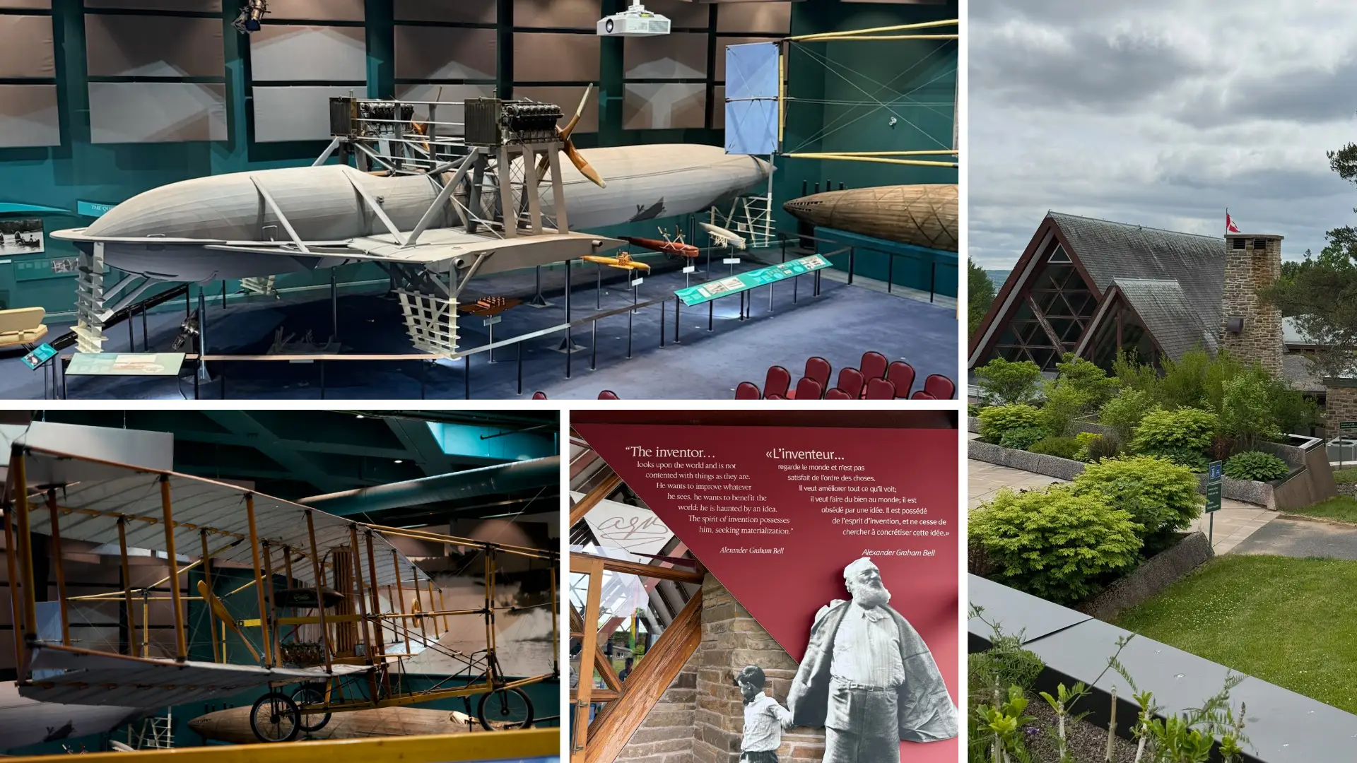 Alexander Graham Bell Museum Baddeck Cape Breton Nova Scotia Canada