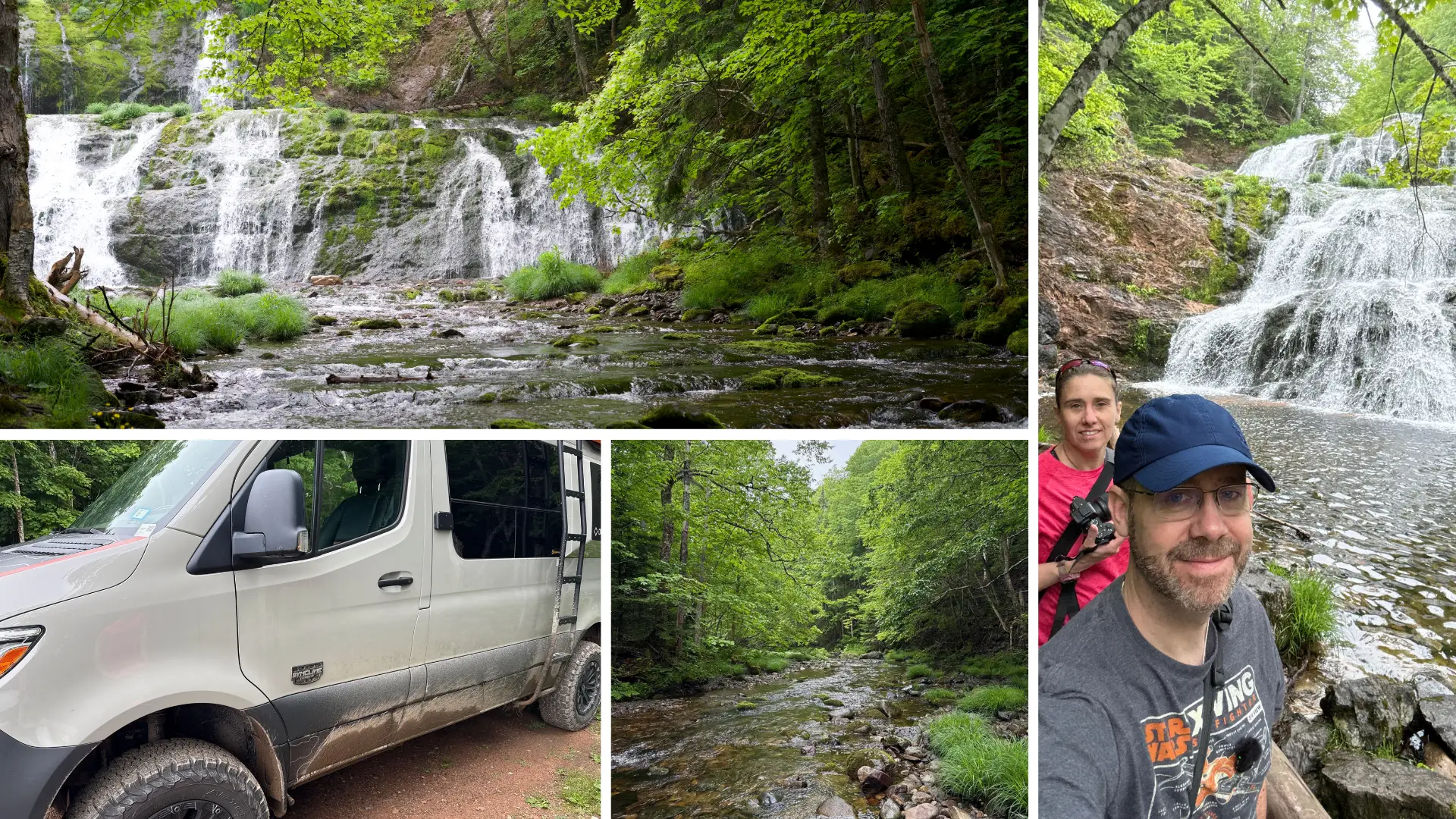 Egypt Falls Cape Breton Nova Scotia Canada