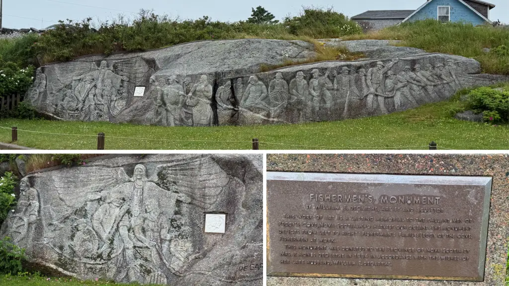 Fishermen's Monument Peggys' Cove Nova Scotia Canada