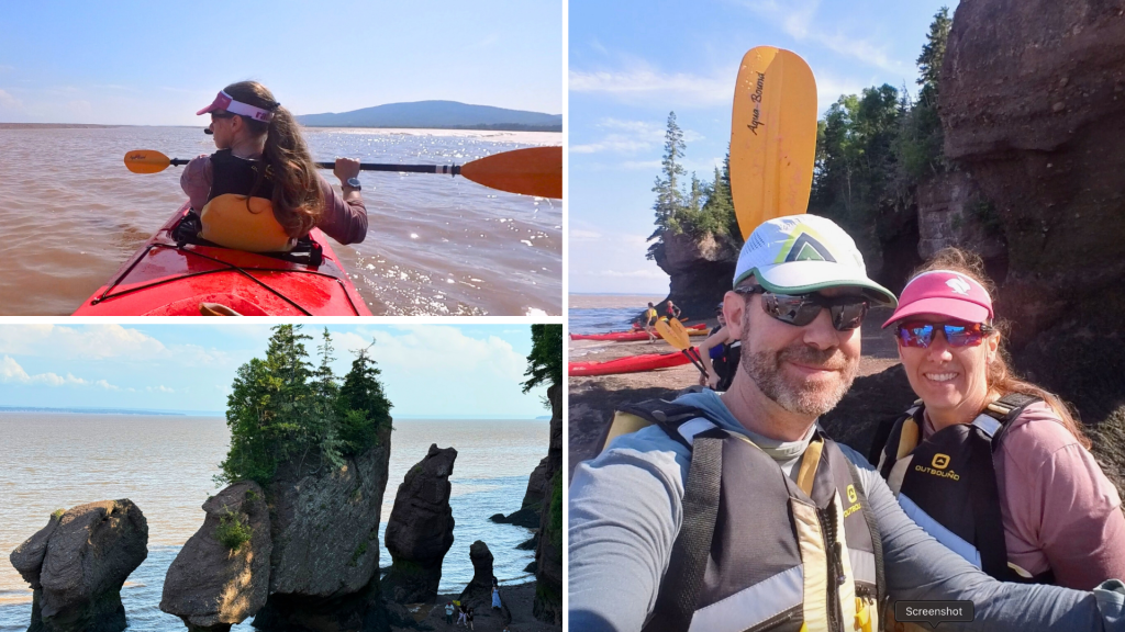 Hopewell Rocks Provincial Park Nova Scotia Canada