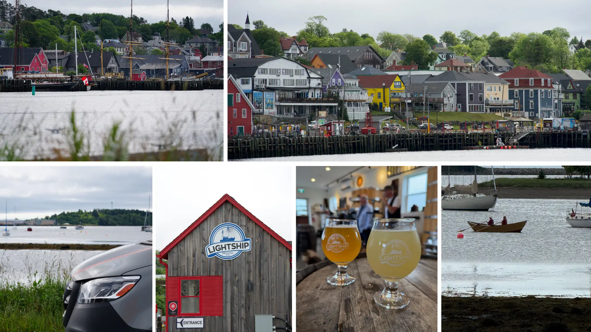 Lunenburg Harbor Nova Scotia Canada
