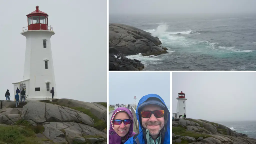 Peggy's Cove Lighthouse Nova Scotia Canada