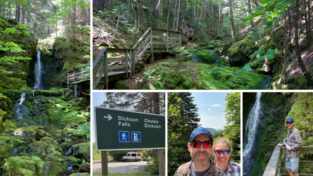 Dickson Falls Fundy National Park New Brunswick Canada